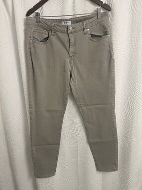 Oat New York Skinny Jeans in Taupe Gray
